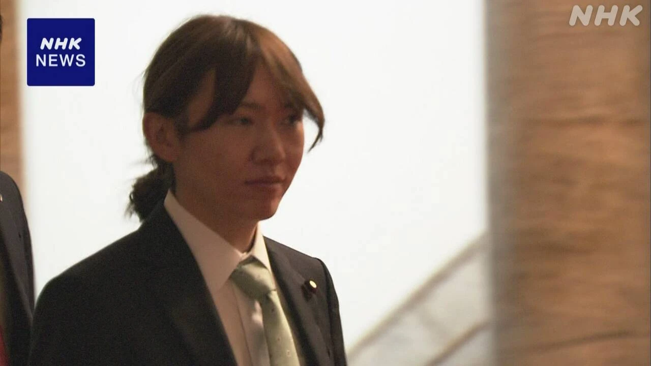 みらい 安野党首 自民 森山幹事長らと会談 党首としてあいさつ