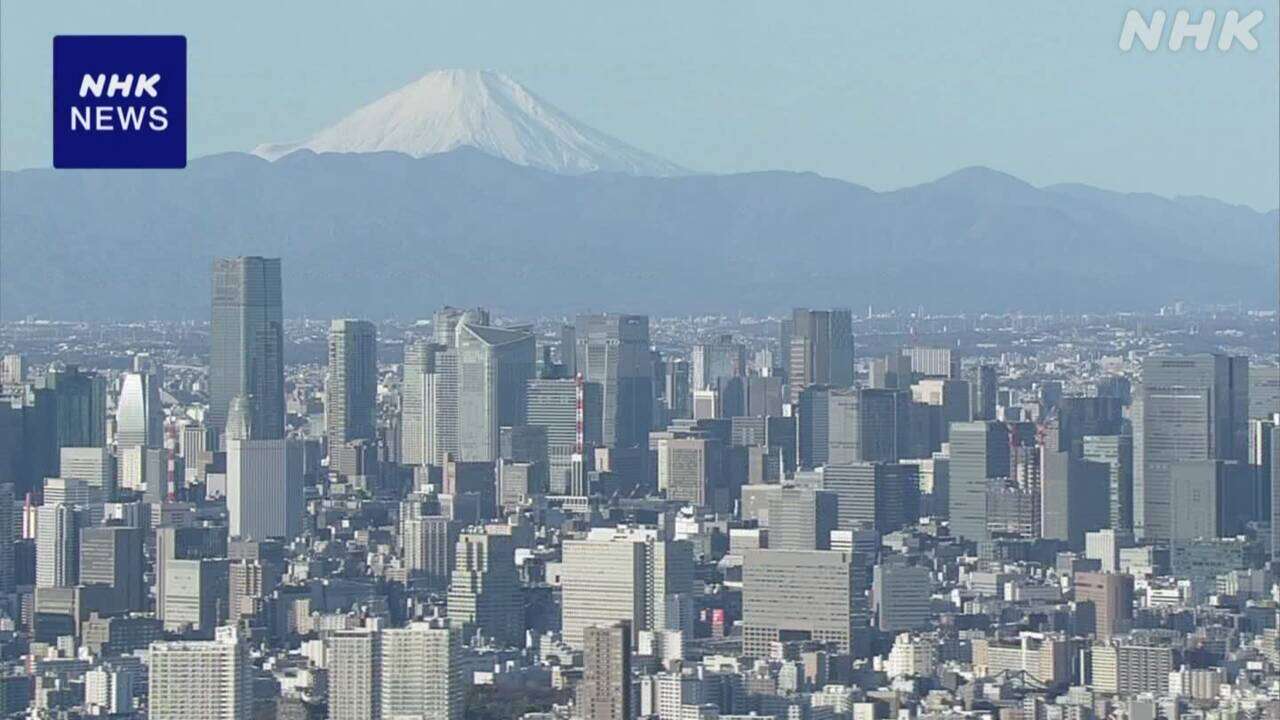 大企業の景況感示す指数 ＋2.0ポイント 4期連続プラス 1-3月期