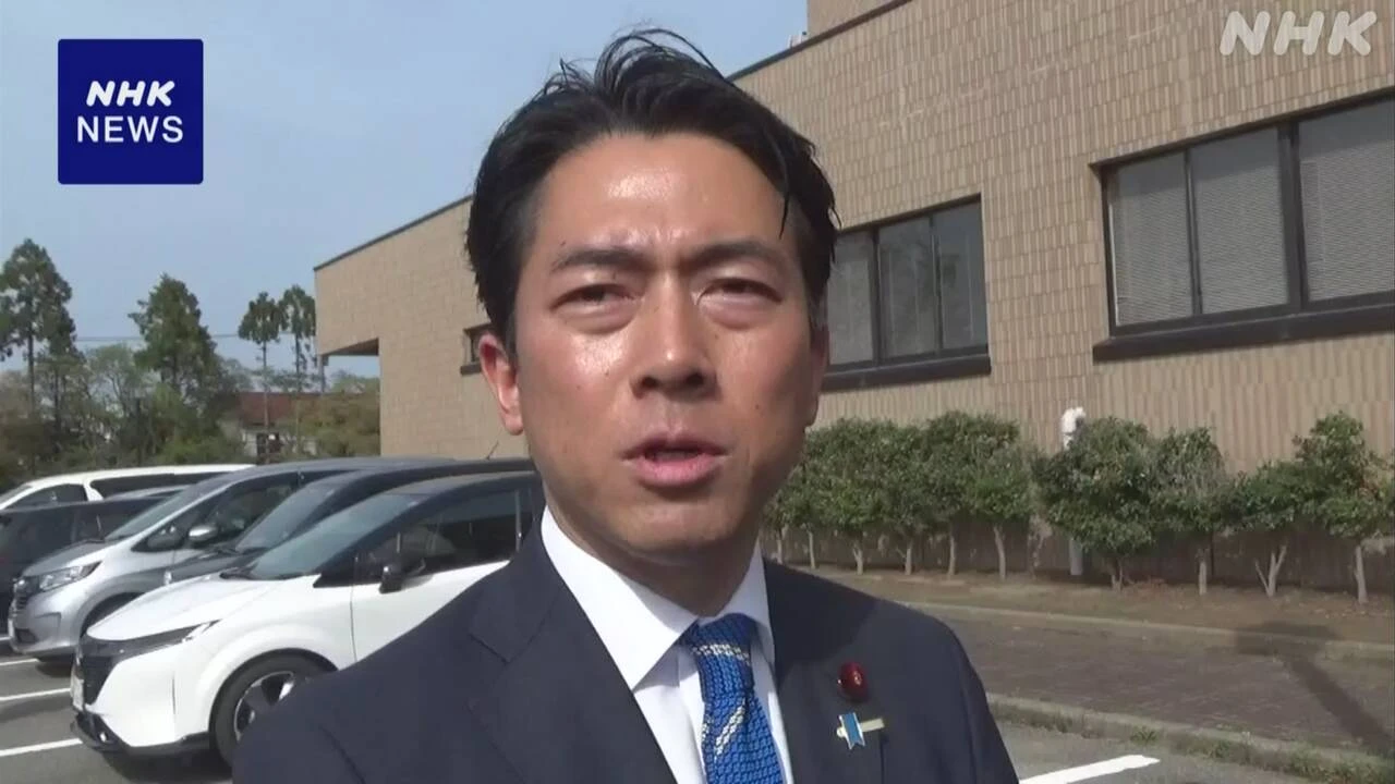 自民 小泉氏 物価高対策 “現金給付や減税含む負担軽減策を”