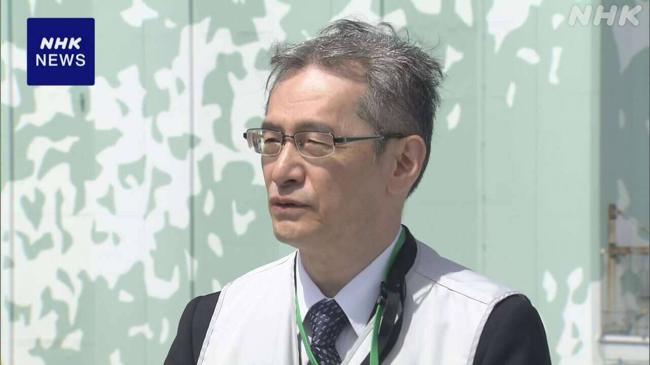 警察庁長官 福島第一原発を視察 警戒力高める考え示す