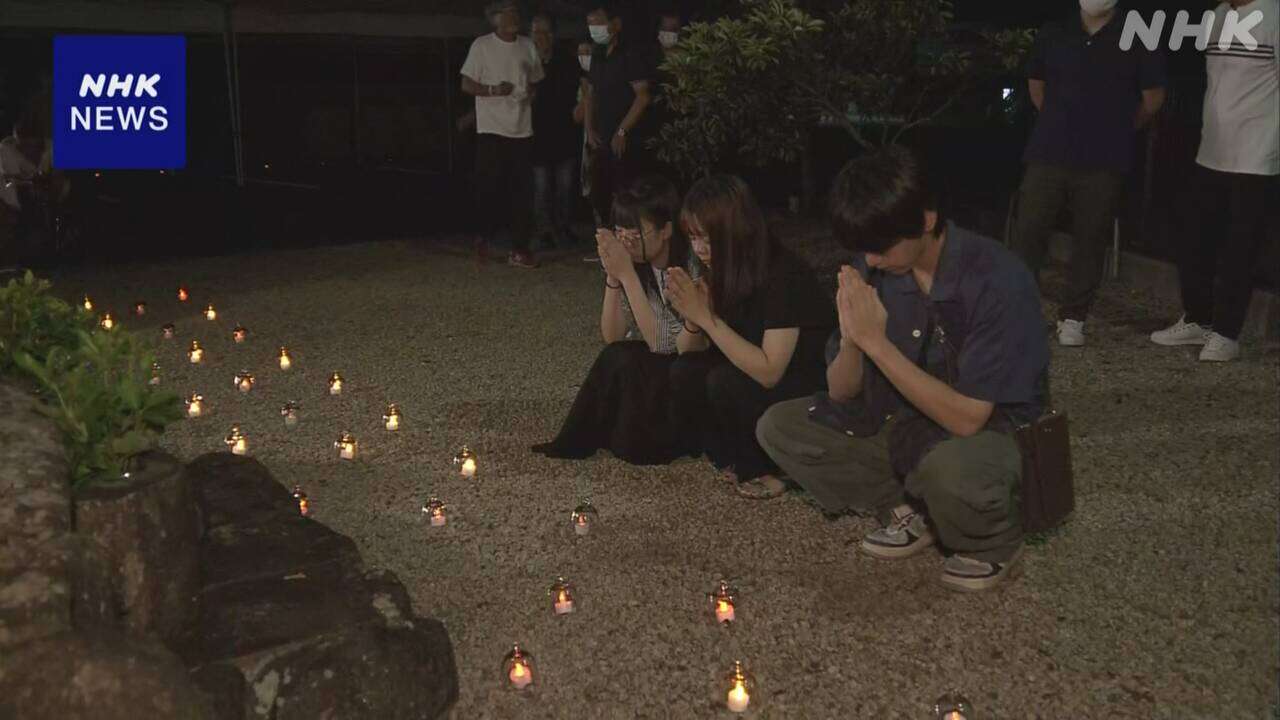 紀伊半島豪雨から13年 和歌山 那智勝浦町で遺族らが追悼