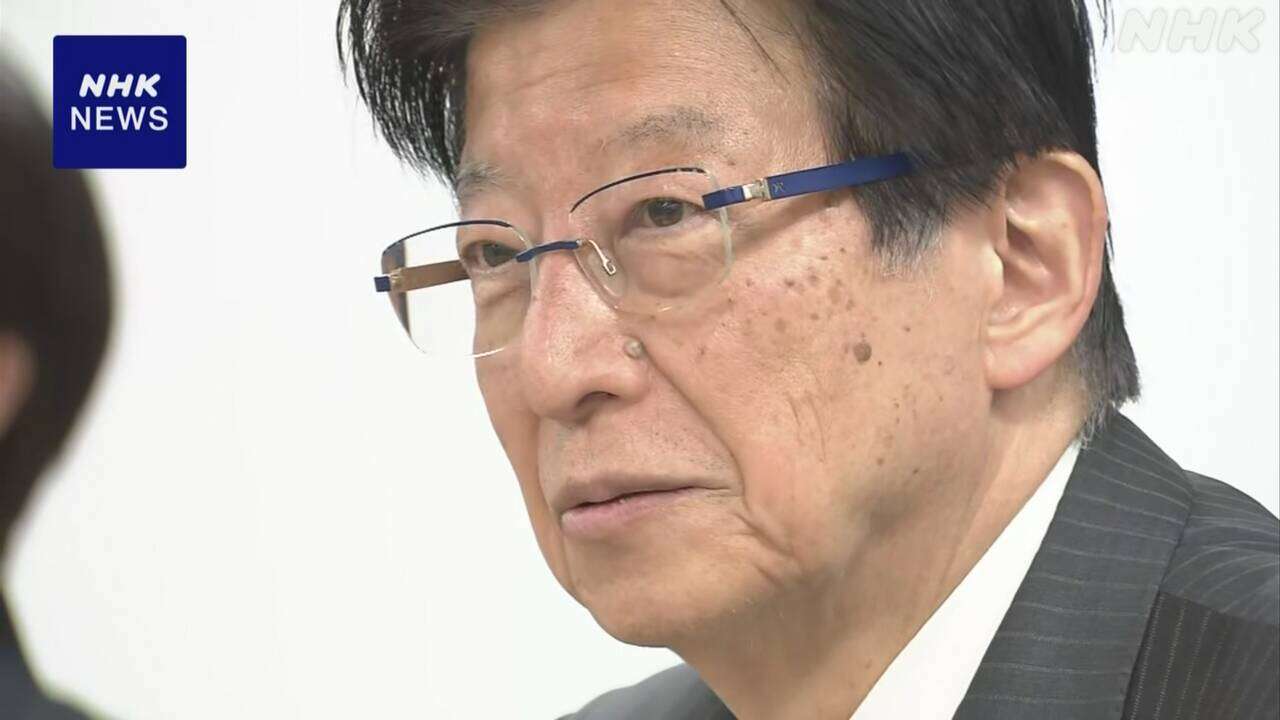 静岡 川勝知事 辞職時期早めた理由“県政の空白短くするため”