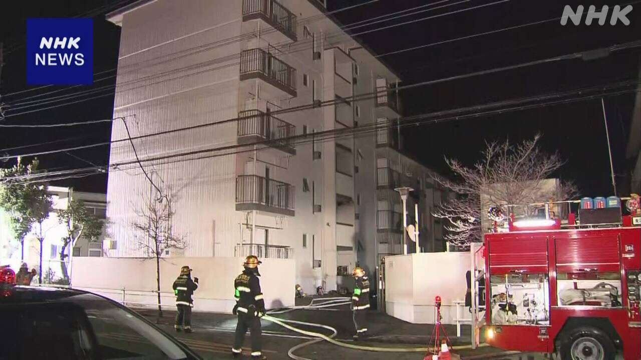 東京 東久留米 集合住宅で火事 1人死亡 居住の50代男性か