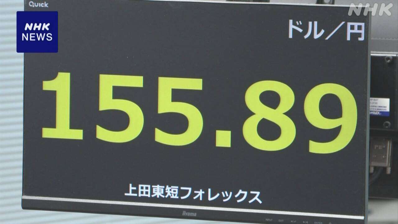 円相場 値下がり