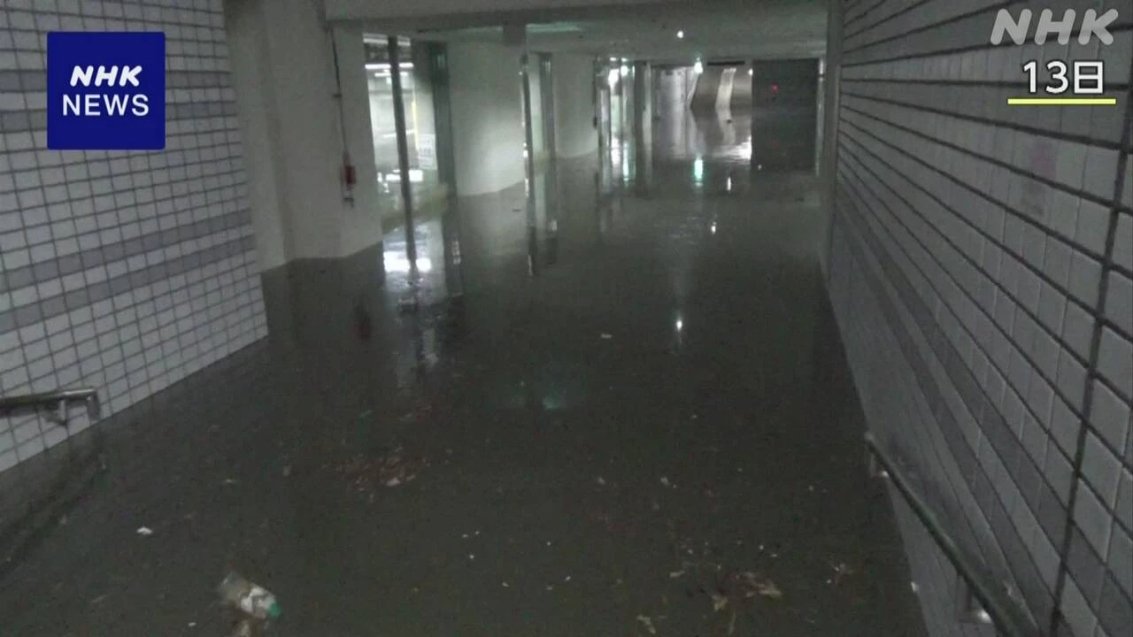 三重 四日市 大雨被害の地下駐車場めぐり 国交省が対策検討へ