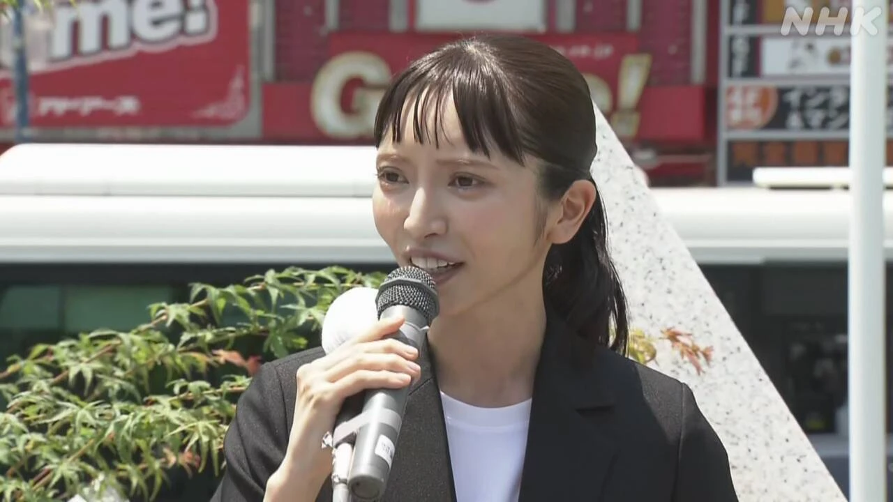 参院選公示 みんな 大津氏 “助け求めた人守られる社会を”