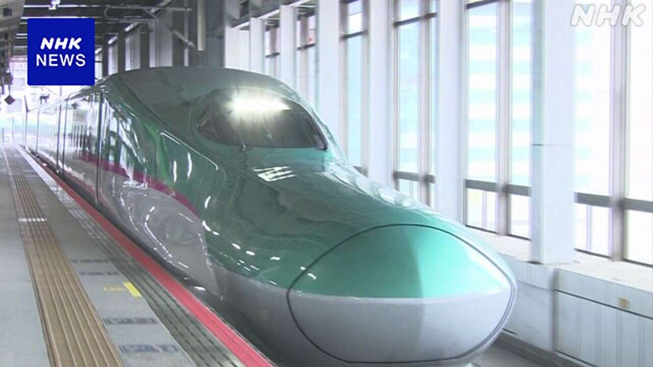 東北新幹線 始発から通常どおり運転へ