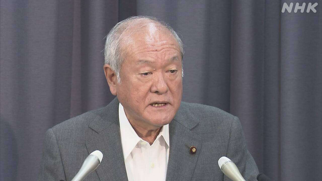 岸田首相不出馬も予算編成など予定どおり進める 鈴木財務相