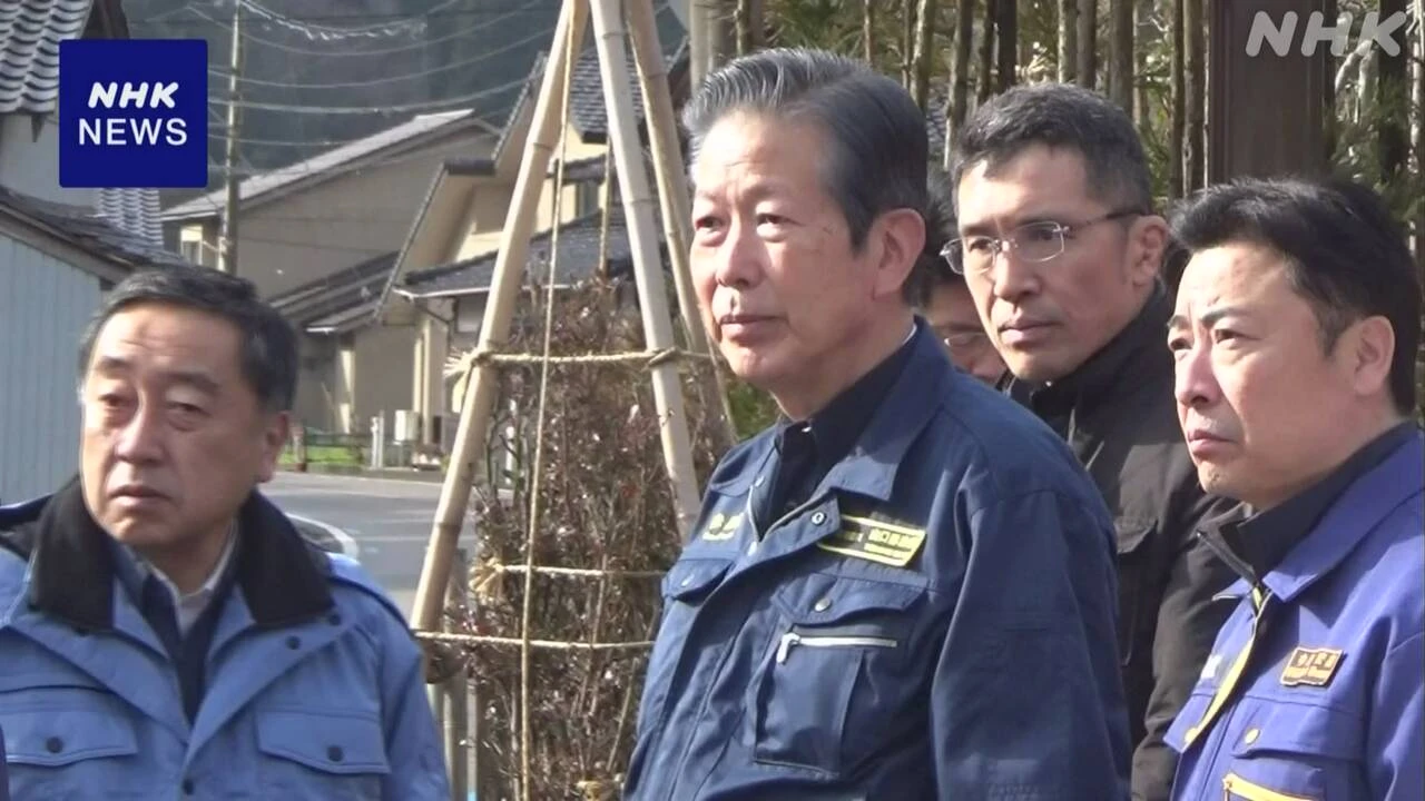 公明 山口代表 富山県視察 “財政支援に万全期し復興を加速”