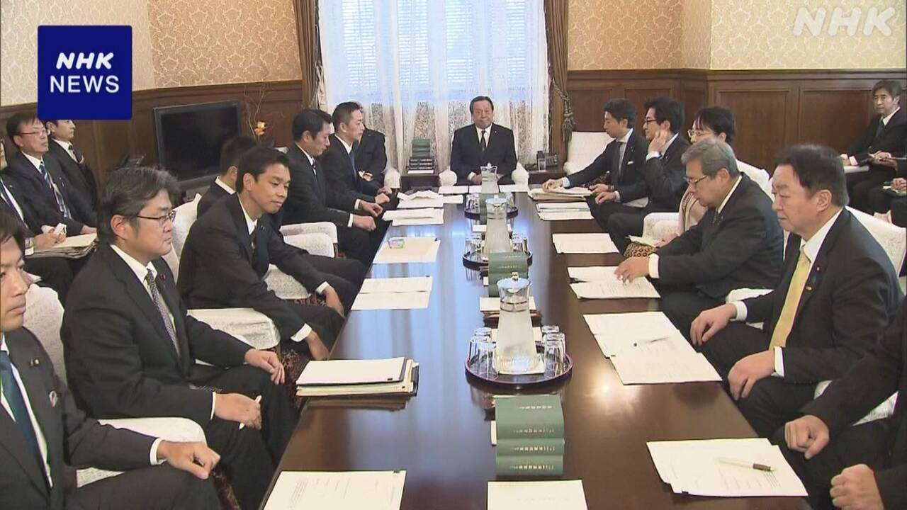 今年度の補正予算案 9日に審議入り 与野党が正式合意