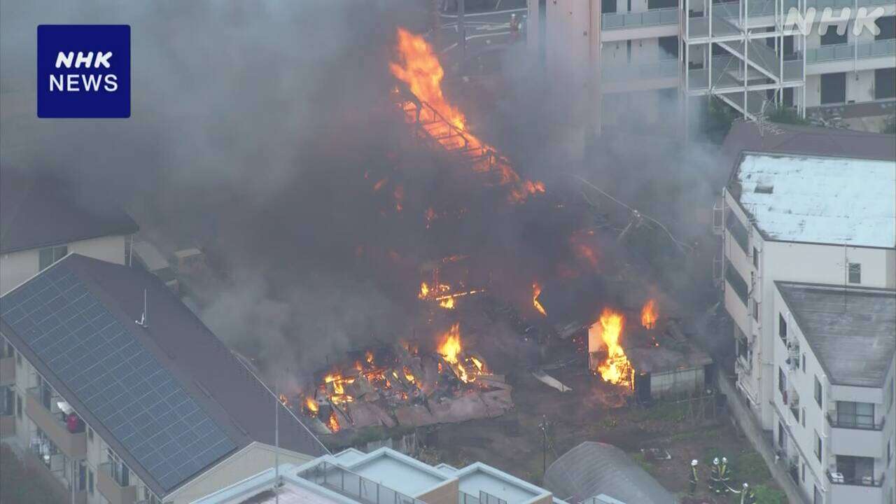 東京 国分寺 住宅で火災 けが人の情報なし 東京消防庁