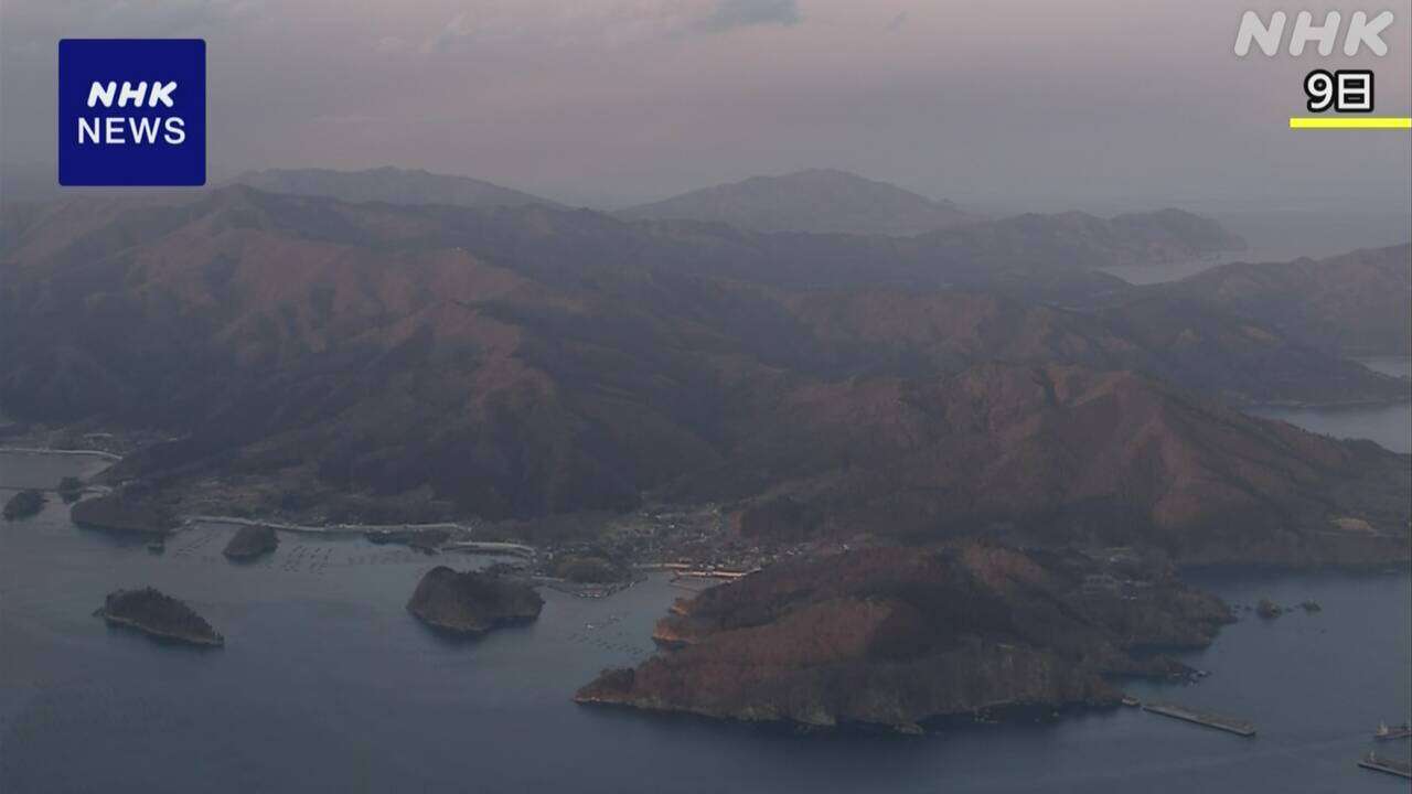 岩手 大船渡の山林火災「鎮圧」 避難指示きょう全解除の見込み