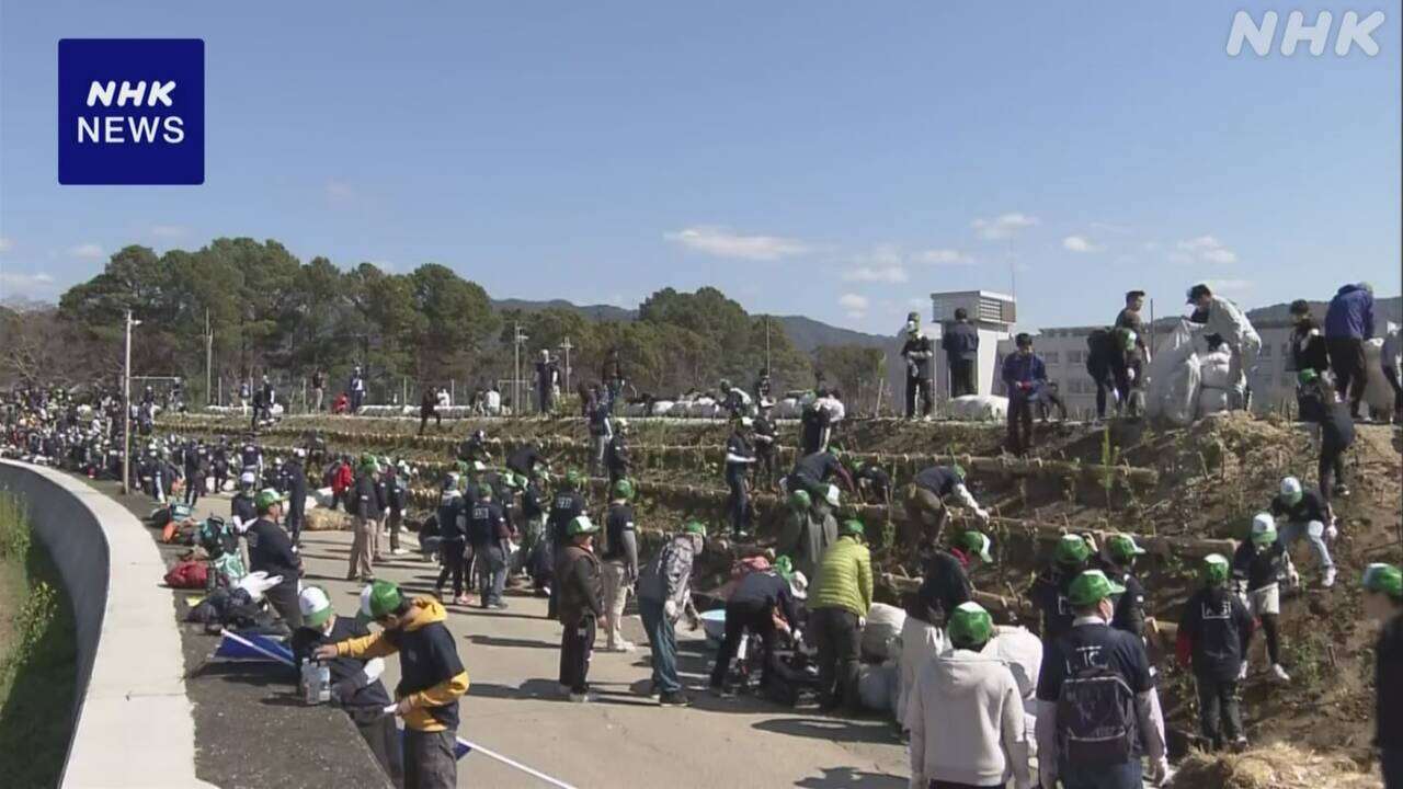 「稲むらの火」 逸話が残る和歌山 広川町に新しい堤防が完成