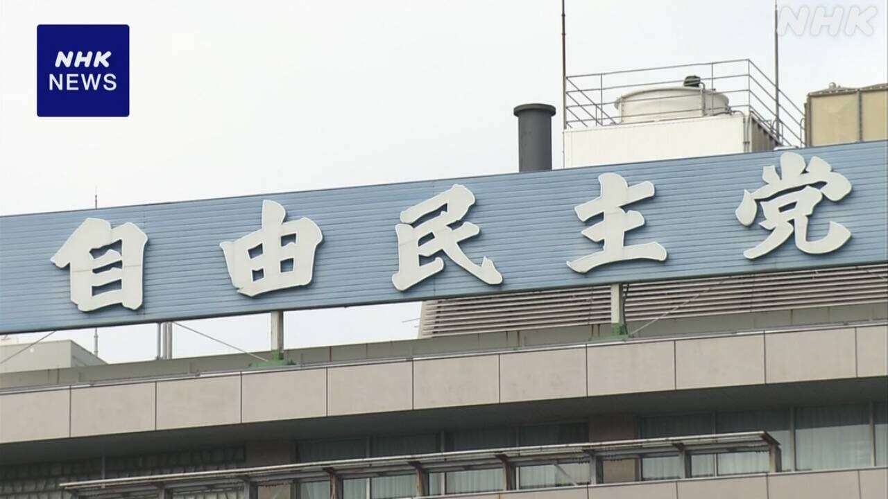 自民 ことしの運動方針案 新たに「令和版政治改革大綱」策定へ