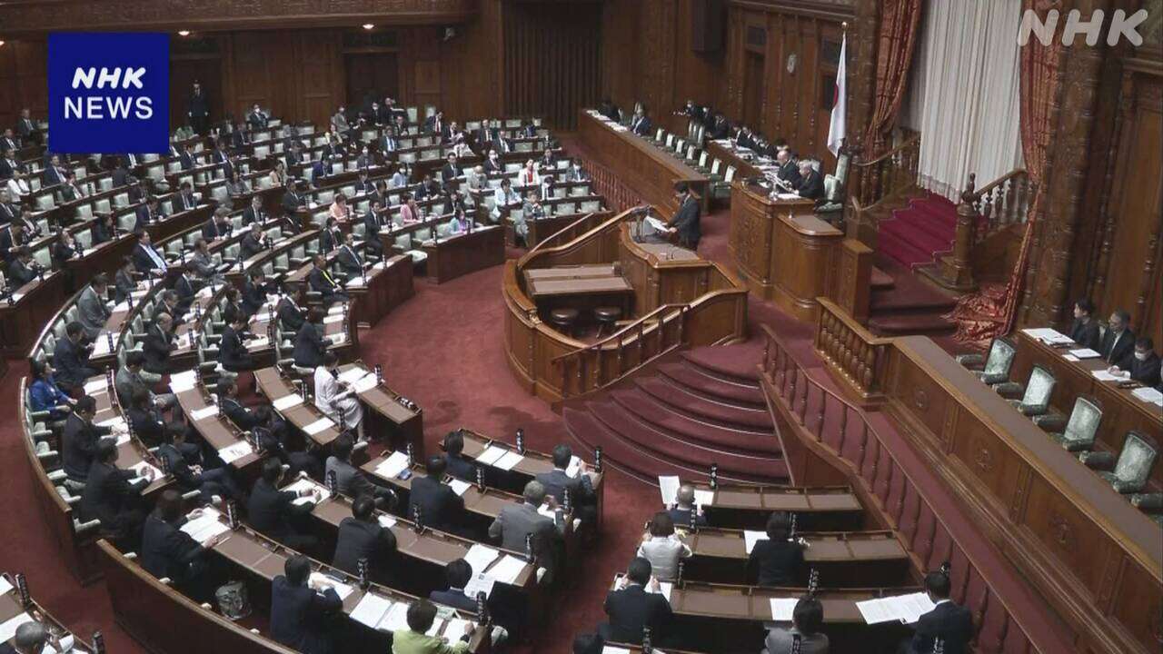 「共同親権」導入を柱とした民法などの改正案 参院で審議開始