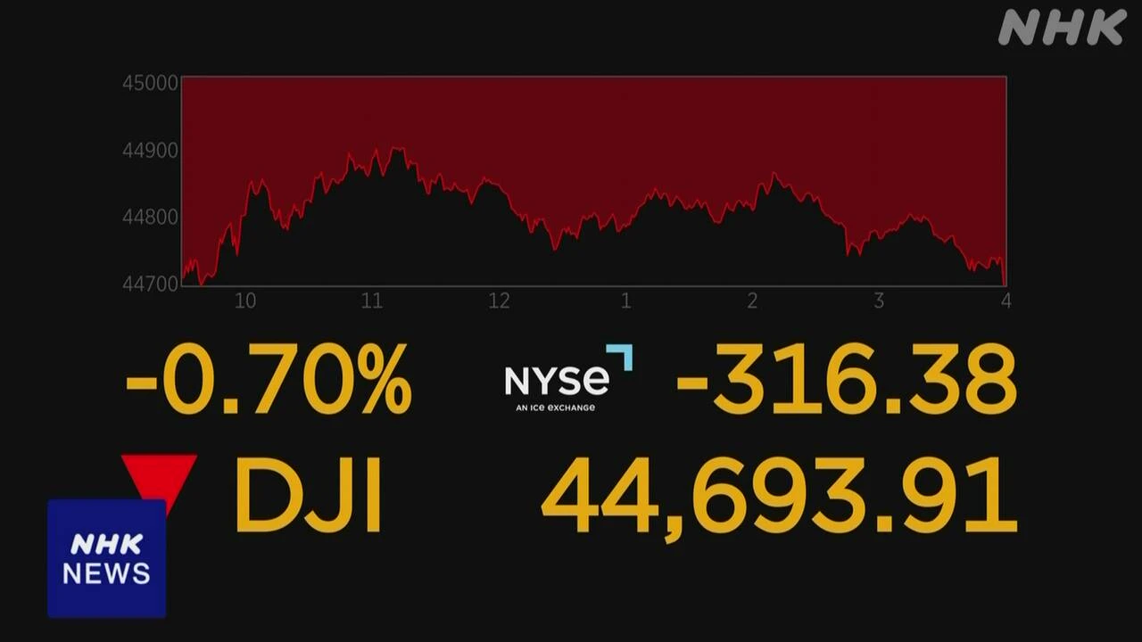 NY株式市場 ナスダック S＆P500が最高値更新