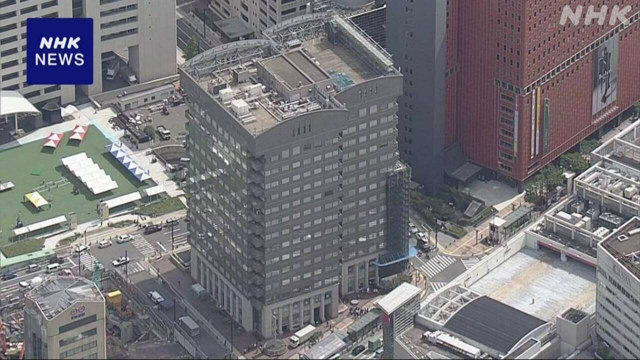 福岡市中心部 商業ビルのトイレに不審物 爆発物のおそれも