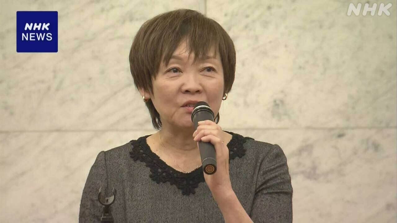 安倍昭恵さん 都内で講演 “今後も各国との橋渡し役担いたい”