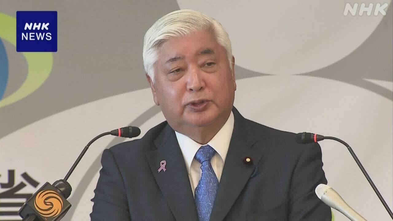 中谷防衛相 20日からラオス訪問 拡大国防相会議に出席へ