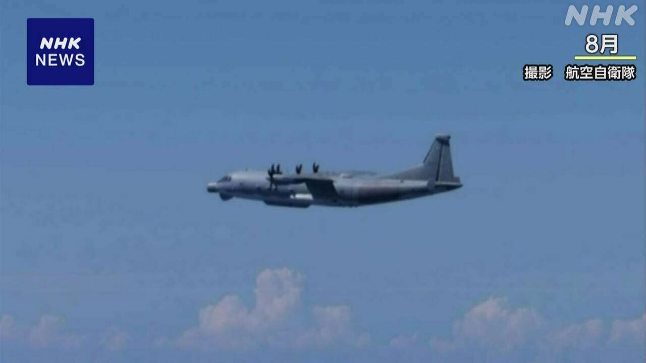 中国軍用機の日本領空侵犯 “不可抗力「進入」意図ない”説明