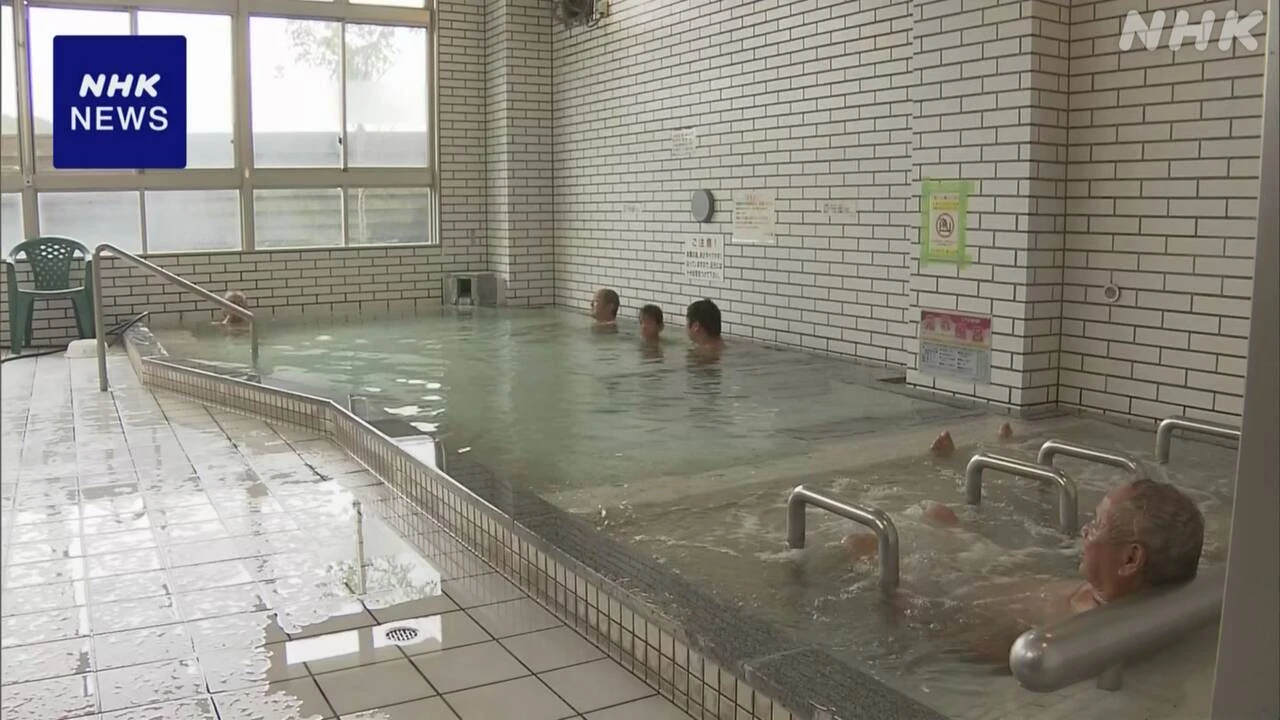 記録的大雨の影響 断水続く鹿児島 姶良で温泉施設が無料開放