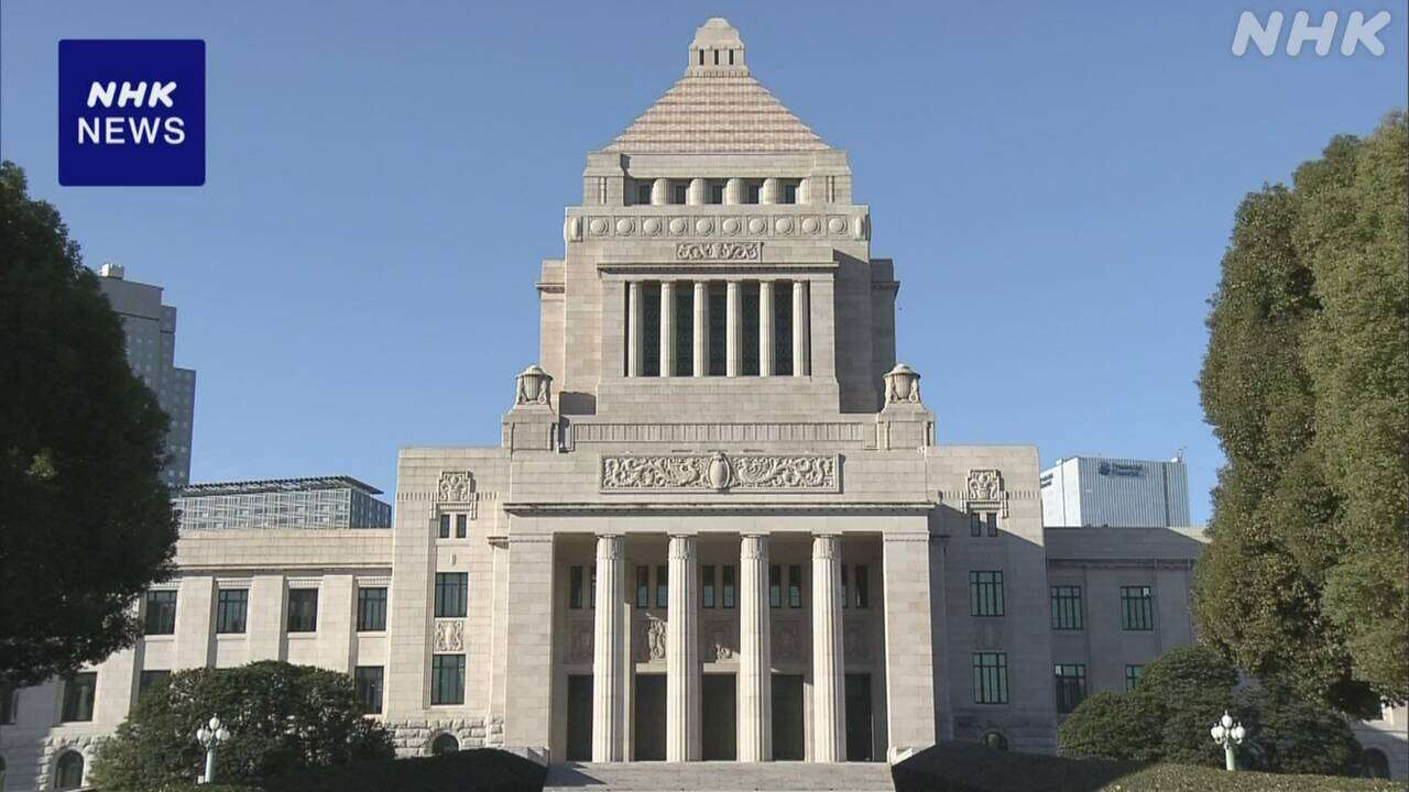 今年度補正予算案 参院で論戦へ 政治改革議論も本格化