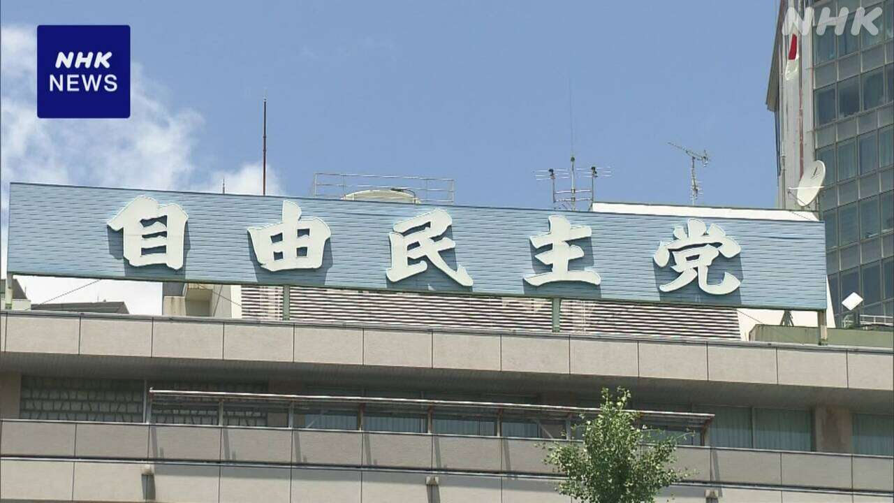 自民 緊急事態の国会機能維持考え方まとめる 条文化へ検討加速