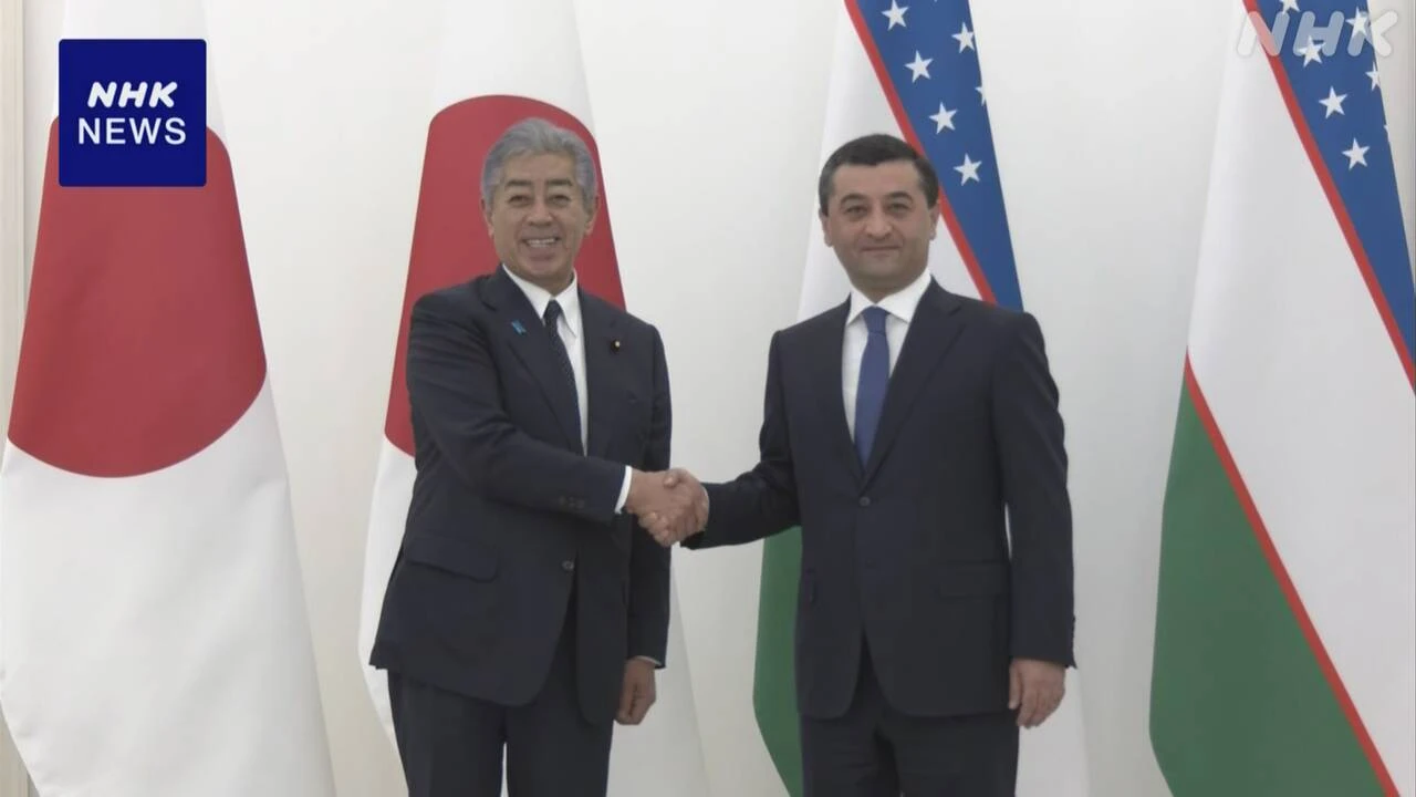 岩屋外相 ウズベキスタン外相と会談 貿易と投資の拡大で一致