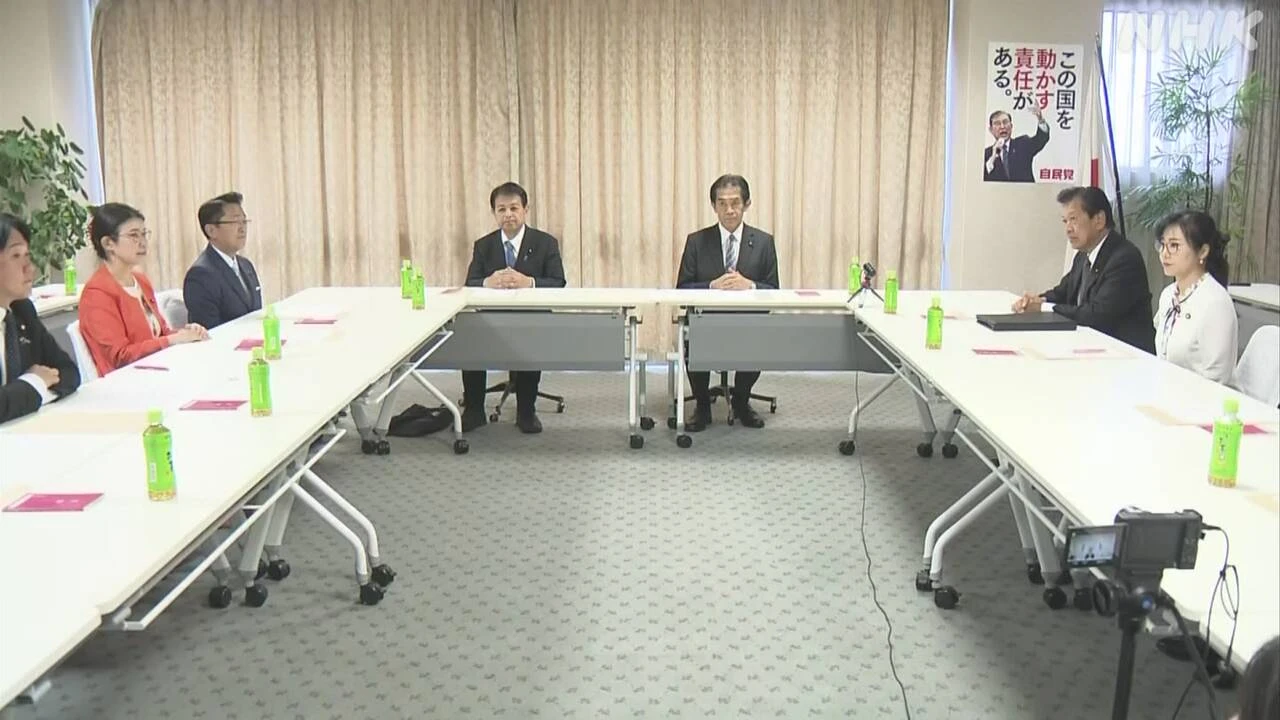 自民 臨時総裁選 選挙の実施求める議員の名前を公表へ