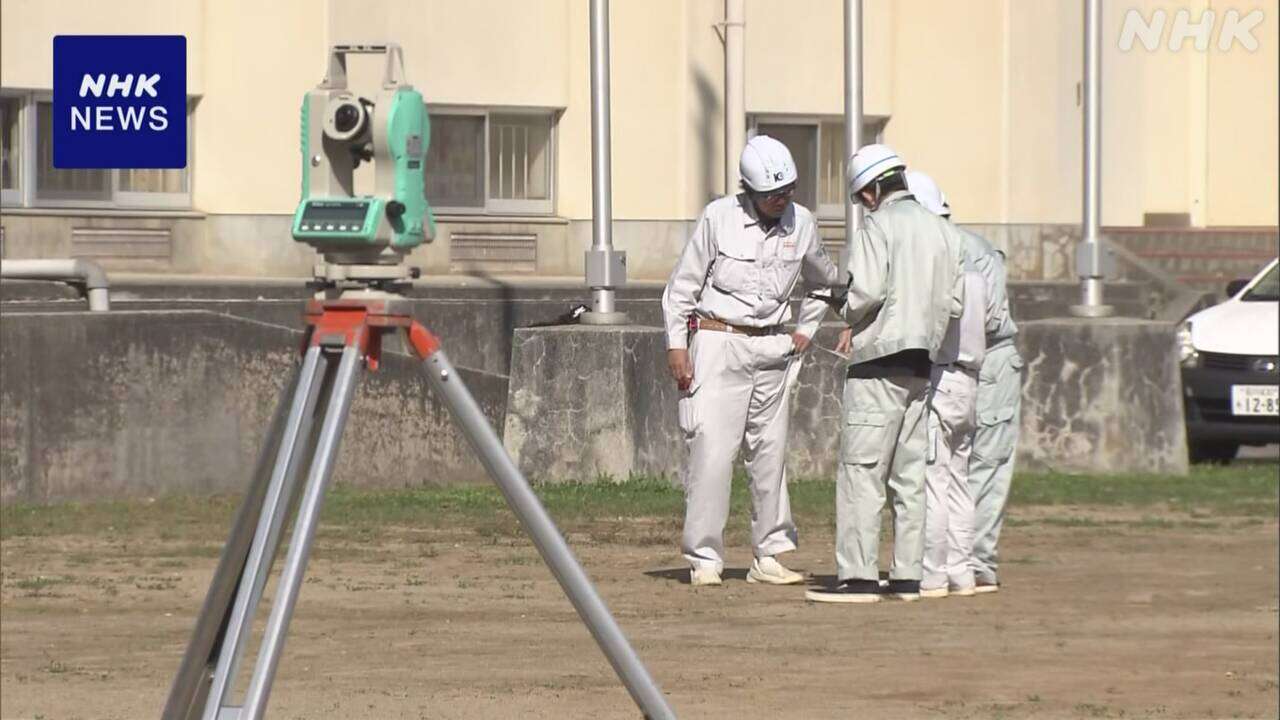 石川 豪雨被害の輪島 新たな仮設住宅の建設工事始まる