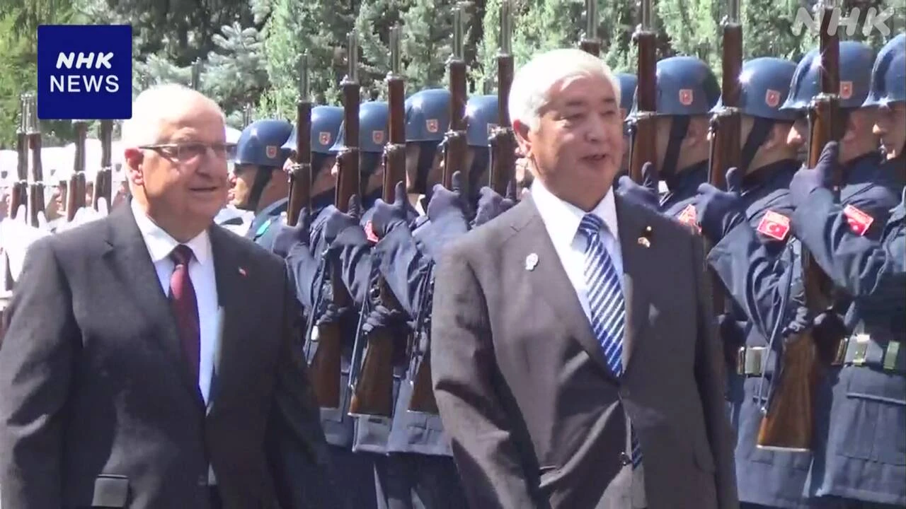 中谷防衛相 トルコ国防相と会談 防衛協力拡充で一致