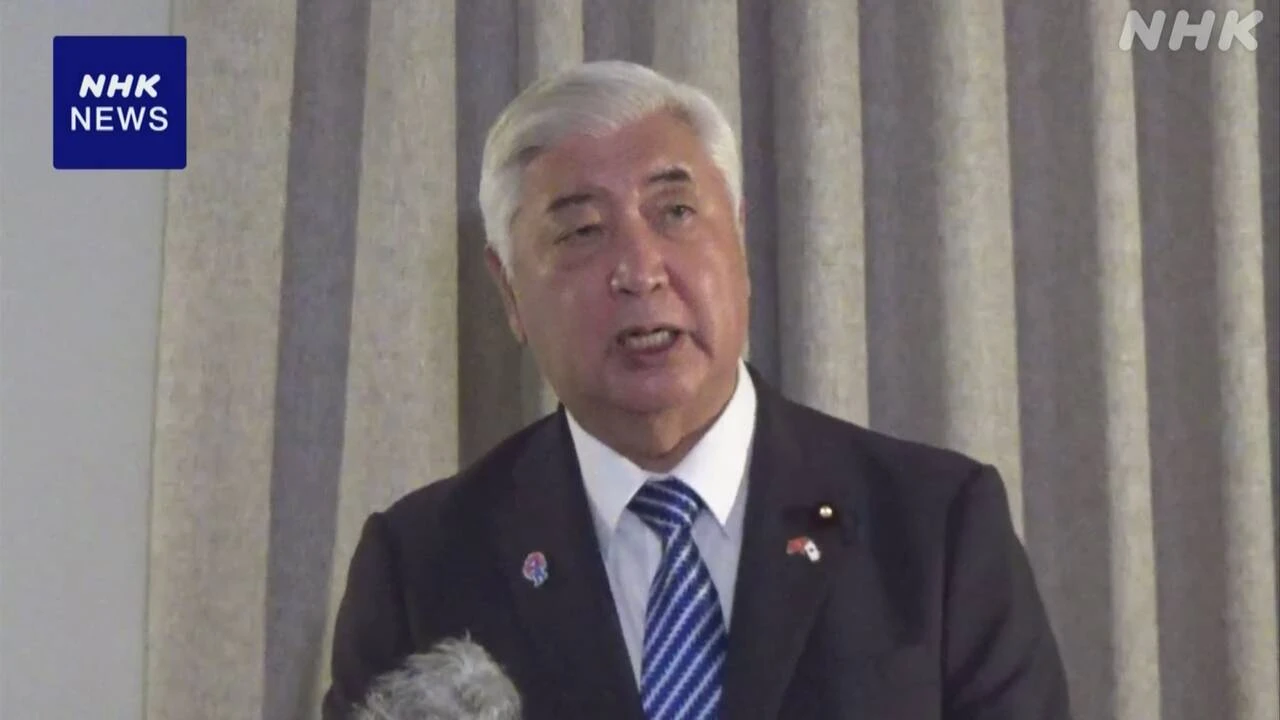 中谷防衛相 トルコ製無人機の導入 両国間で協議していく考え