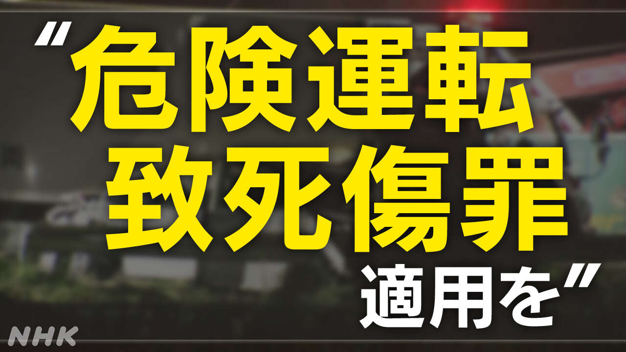 “危険運転”適用要件見直しで素案まとまる どんな方策が？