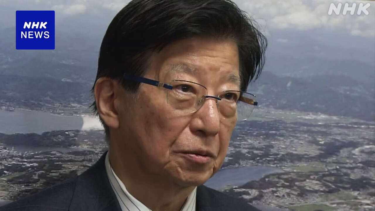 静岡 川勝知事 辞職の意向表明 職業差別と捉えかねない発言で