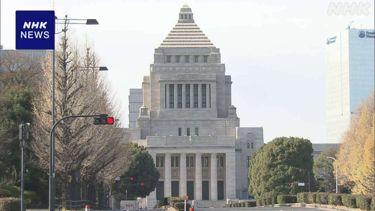 ことしの政局 新年度予算案の年度内成立が最初の焦点に