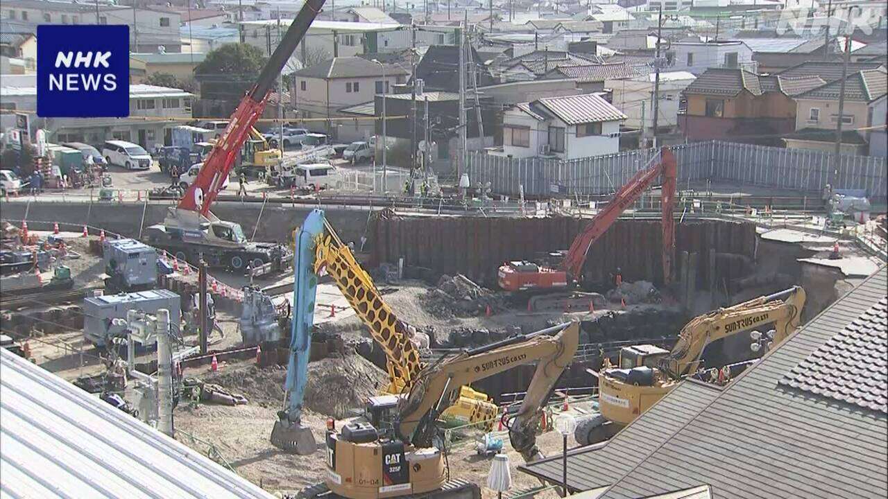 埼玉 八潮 道路陥没 汚水くみ上げ川に流す緊急放流 3日で終了