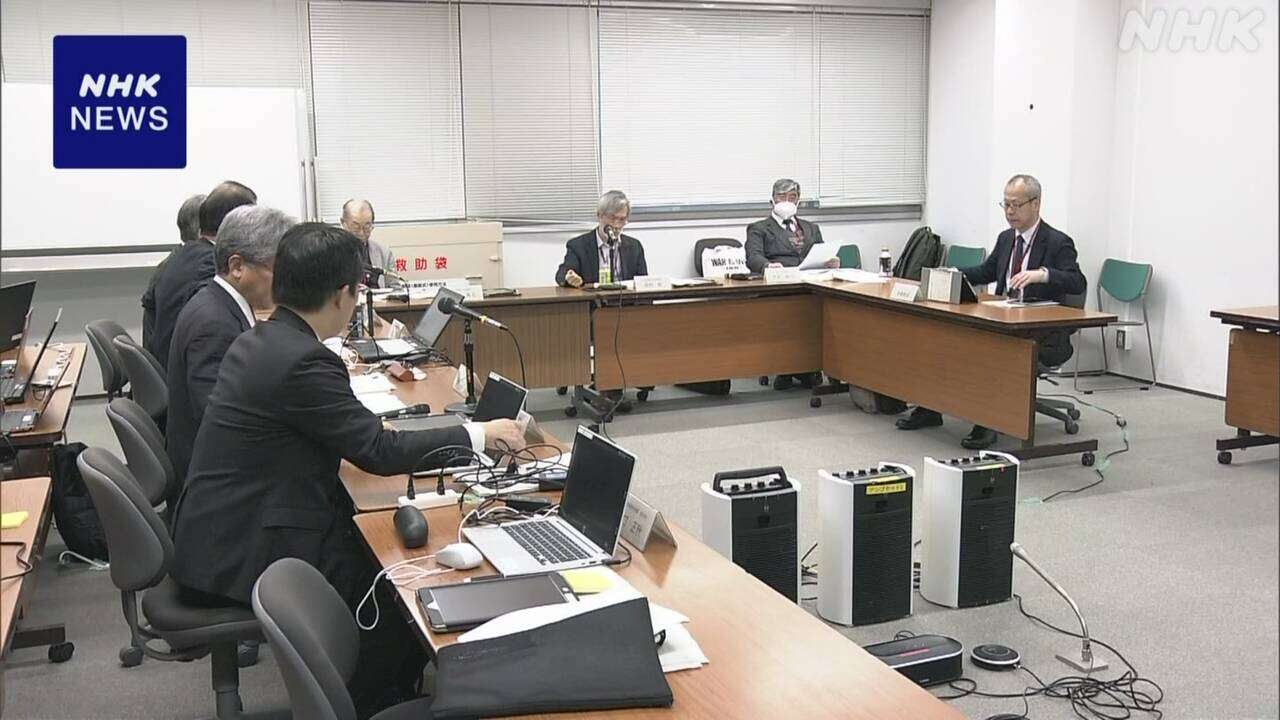 「核のごみ」地層処分 反対の専門家が審議会に出席し議論