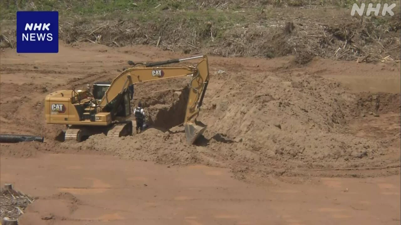 工事現場で作業員2人土砂に埋まる 救助されるも1人重体 熊本