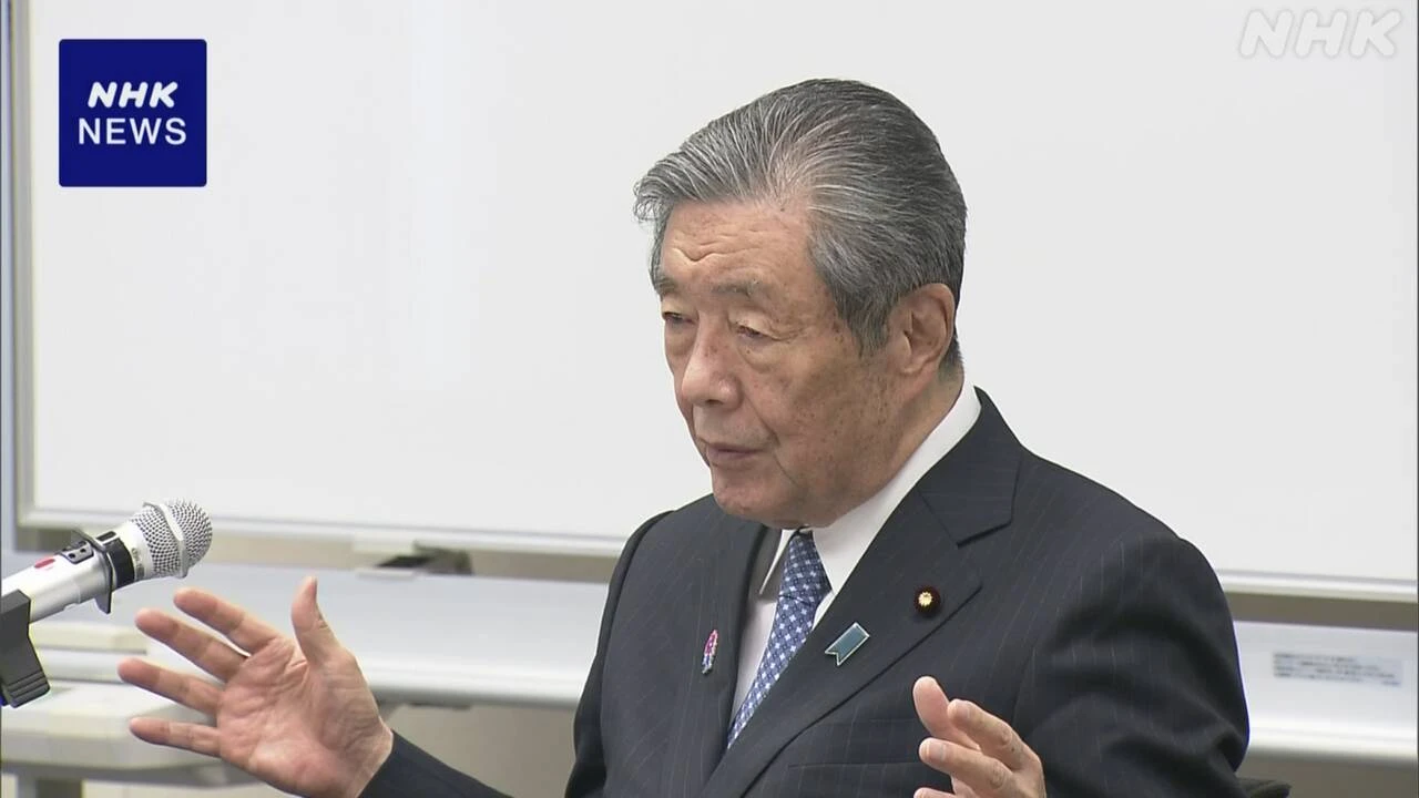 自民 森山幹事長“参院選の公約 消費税率引き下げ盛り込まず”