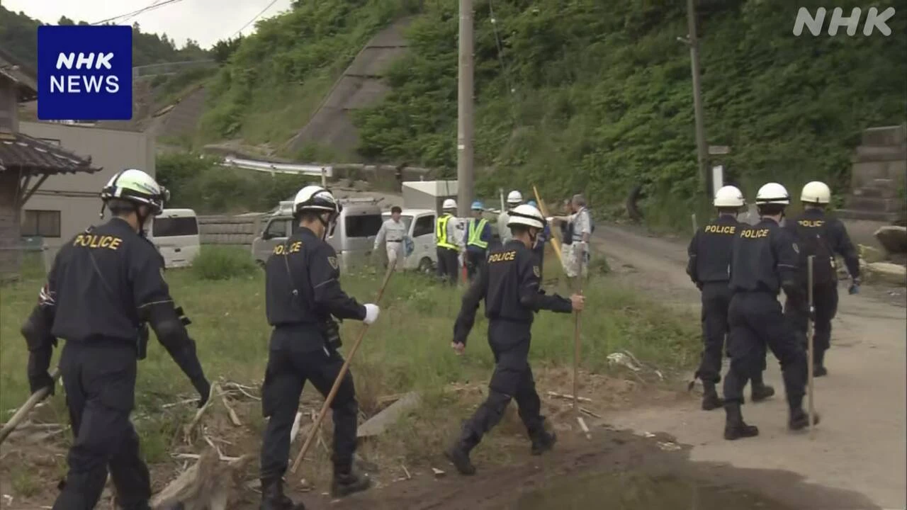 石川 能登半島地震の行方不明女性の捜索 約1年3か月ぶりに再開