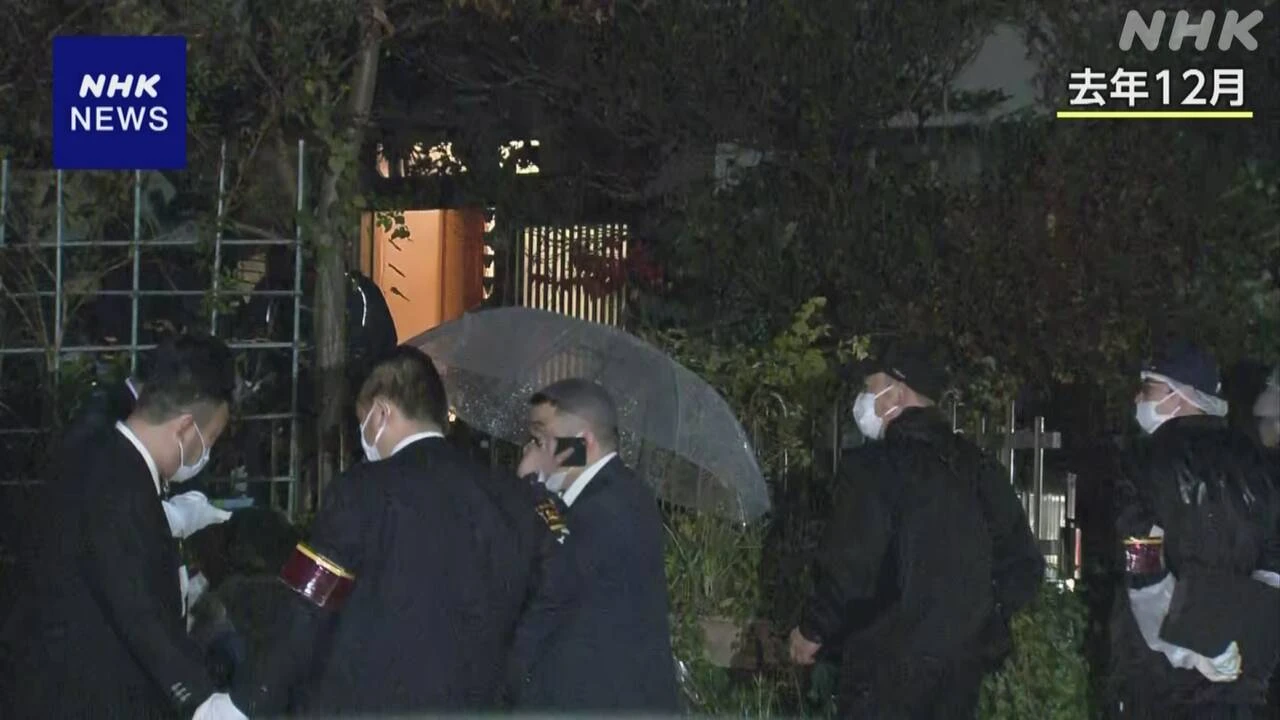 東京 八王子 住宅に押し入り強盗か タイ国籍の容疑者4人逮捕
