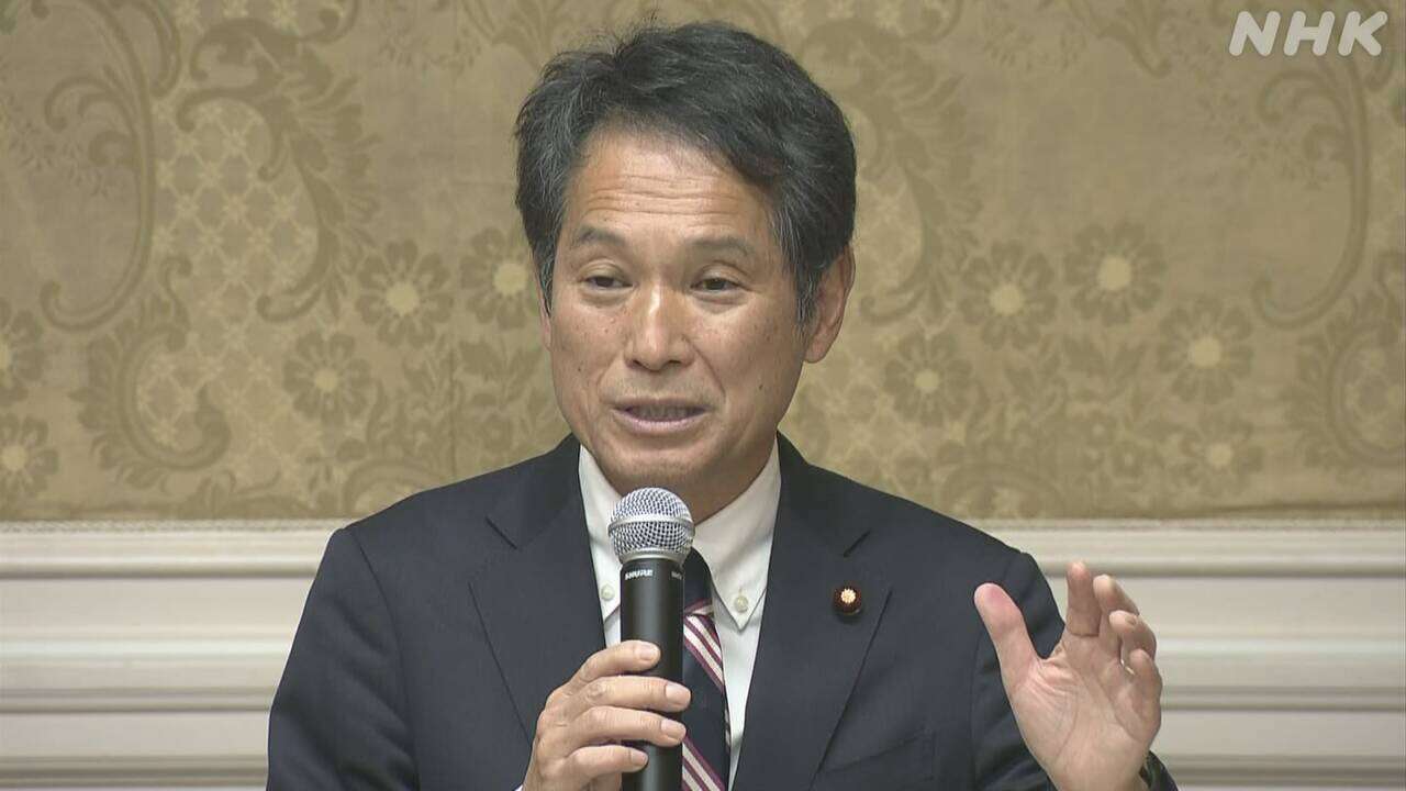 立民 政治改革の野党案 今週中にも国会提出したい考え