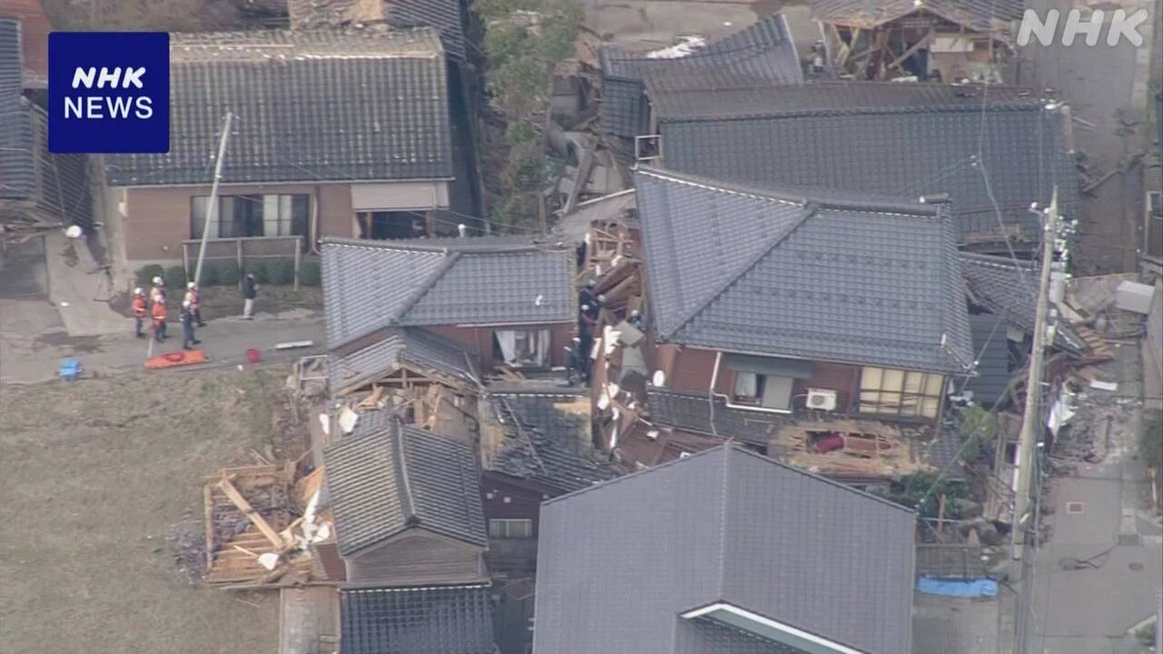 能登半島地震 住宅再建など支援に約1000億円の追加支出へ 政府