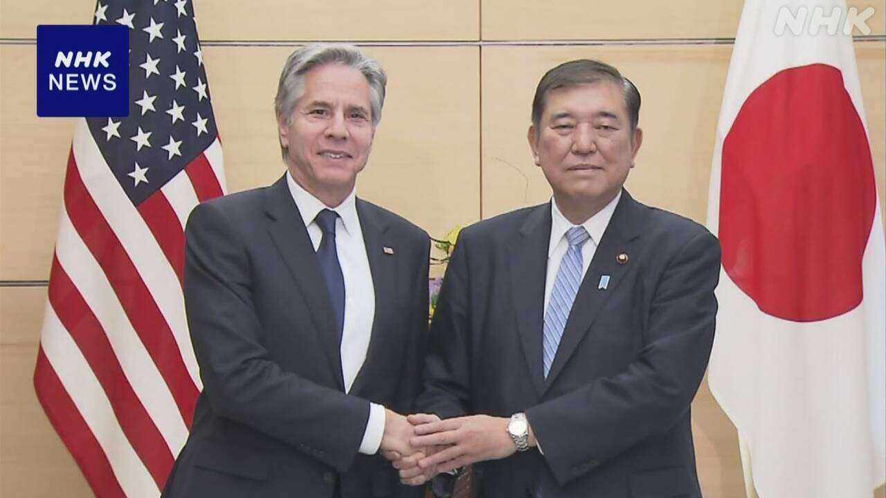 石破首相“対米投資含めた両国の経済関係重要” 米国務長官に