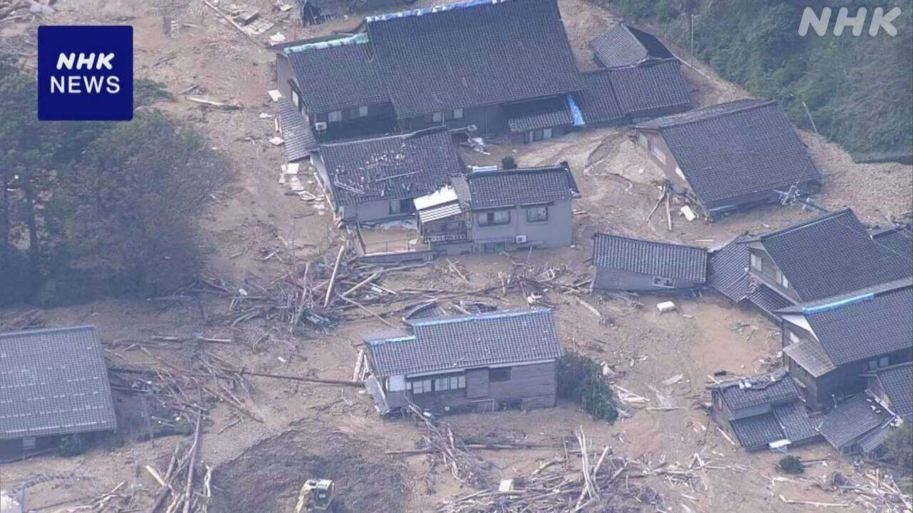 能登の記録的大雨から3週間 住宅被害1300棟余 増える可能性も