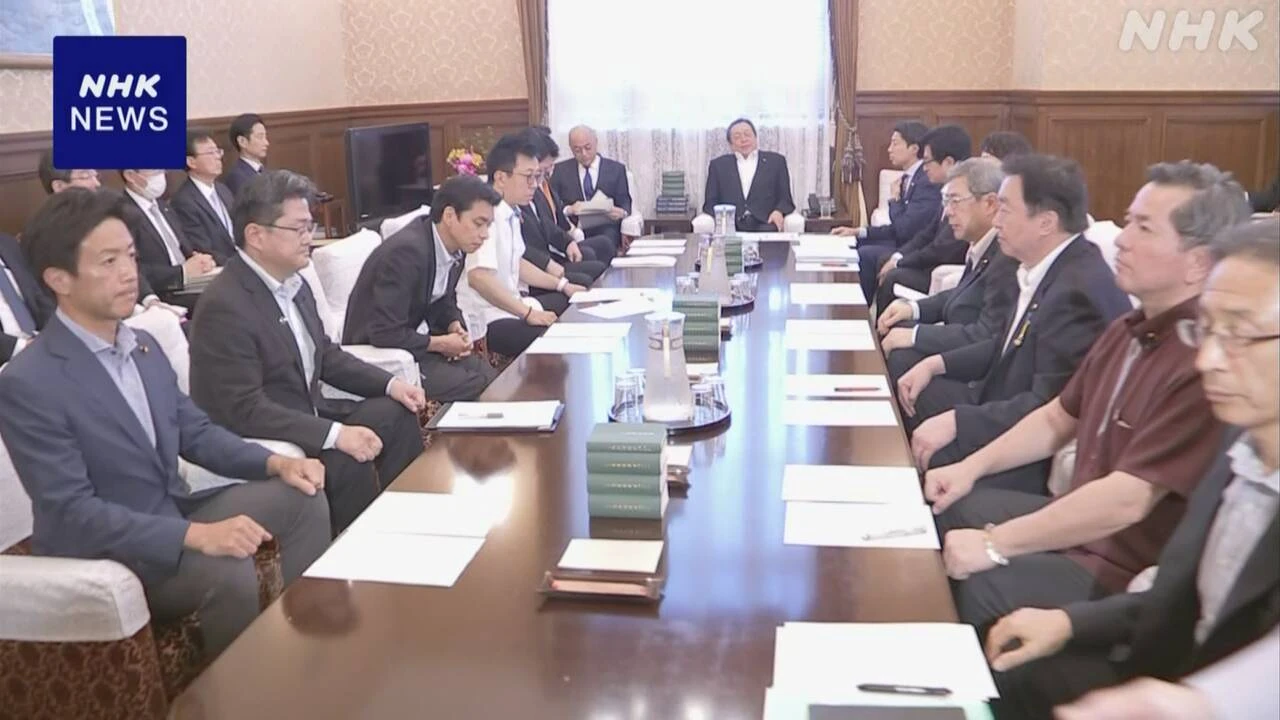与野党 予算委員会の基本的質疑 運用見直しで申し合わせ