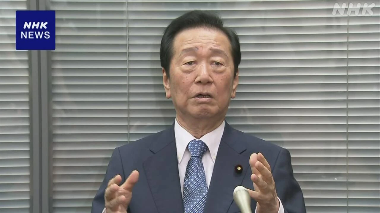 立民 小沢一郎衆院議員 参院選 “執行部に大きな責任”