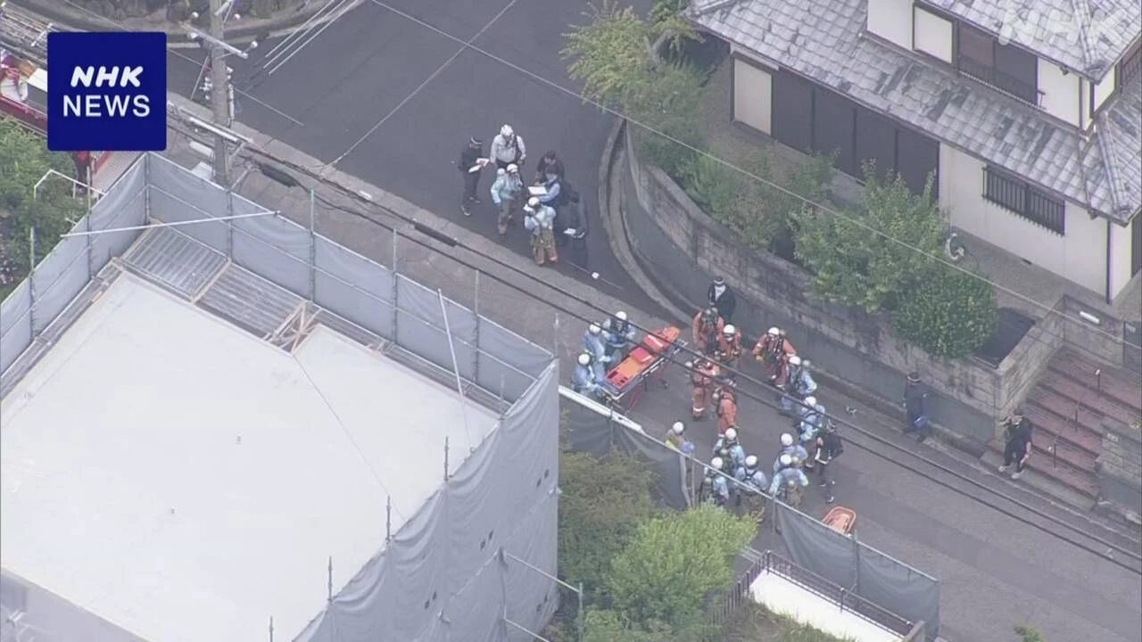 大阪 堺 建物壊す作業中 3人倒れ意識不明