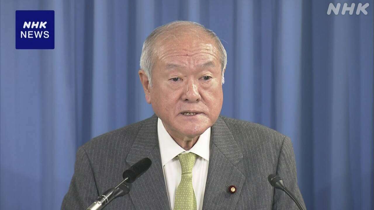 選択的夫婦別姓 “党内で十分な議論を” 自民 鈴木総務会長