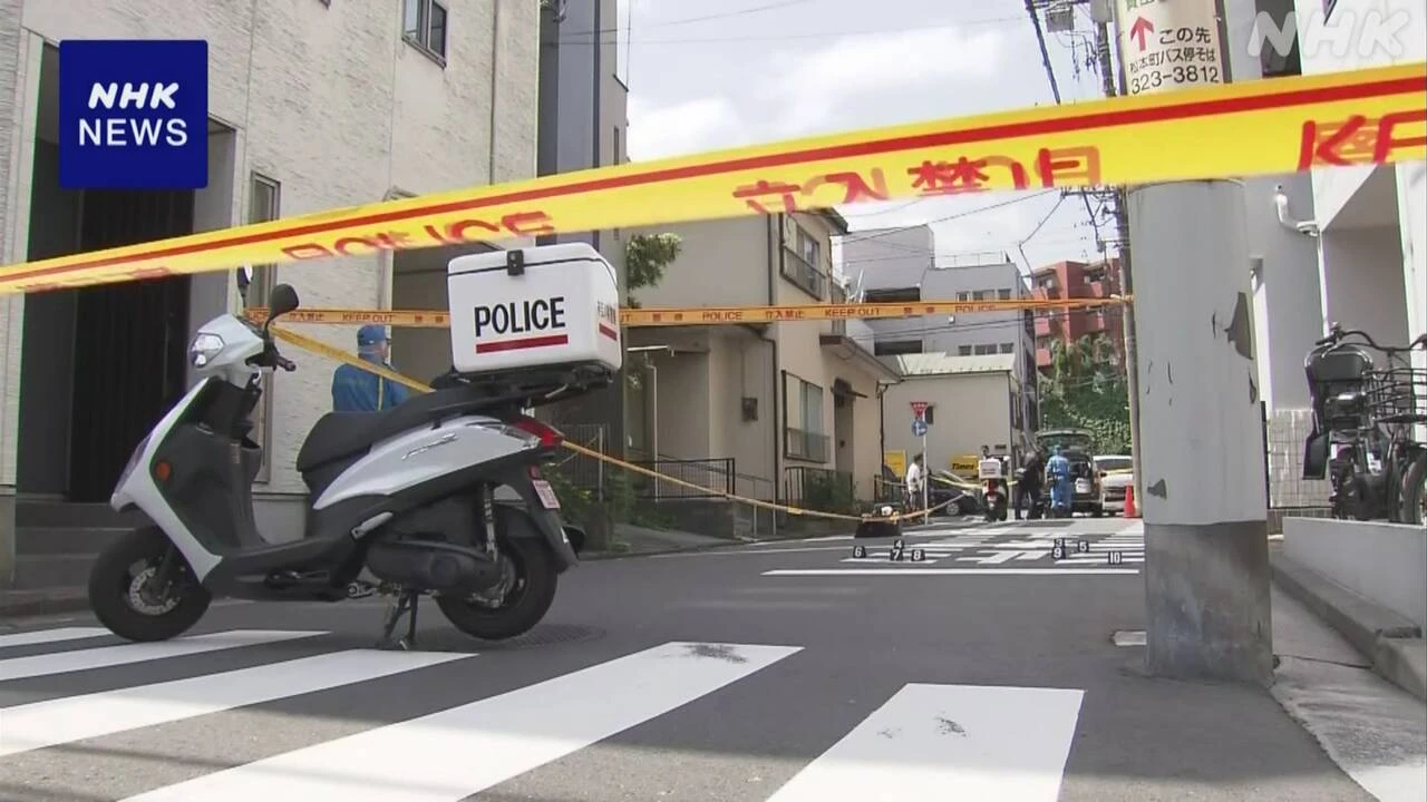 横浜 殺人事件の捜査で50代の男が車で逃走 捜査員がけが